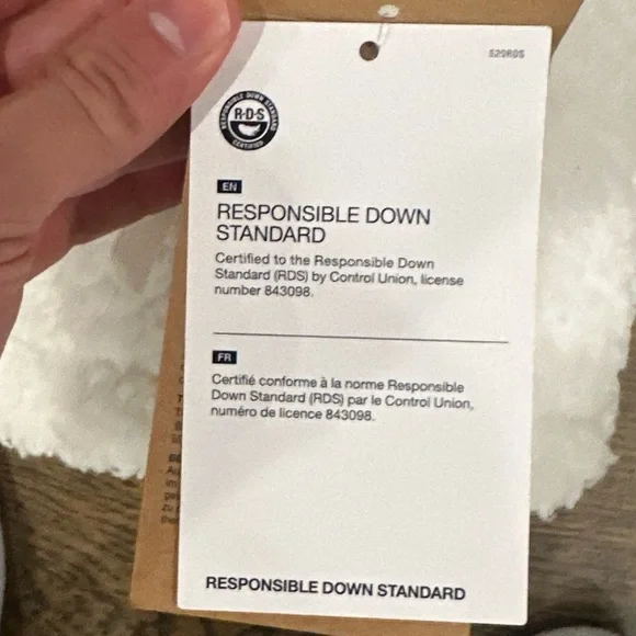 North Face Women’s Nupste Sherpa Puffer Jacket Responsible Down Cropped - Picture 6 of 10